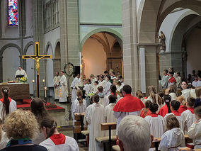 Zierenberger Messdiener in Hünfeld